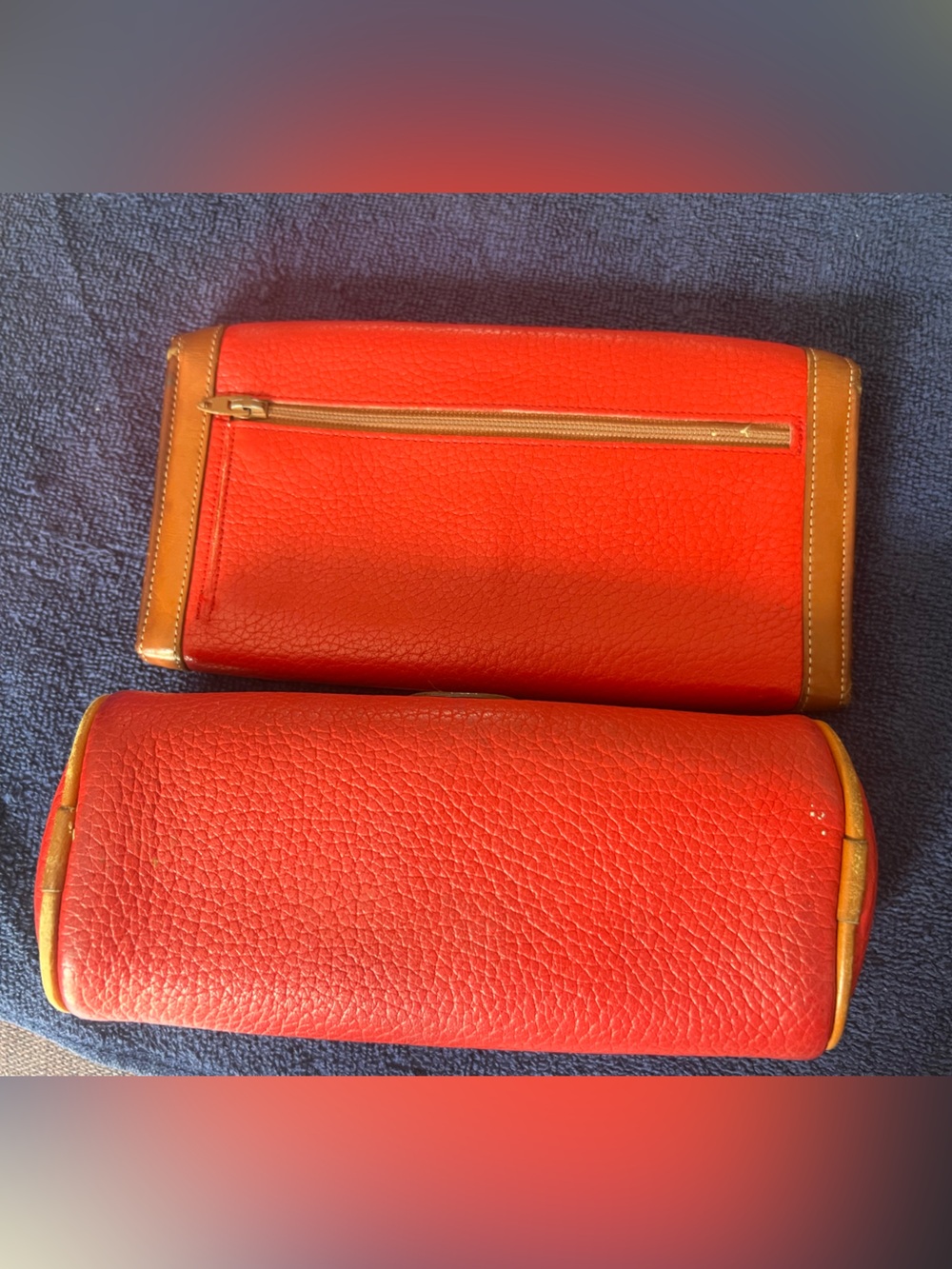 Vintage Dooney & Bourke Wallet & Cosmetic Duo - Picture 4 of 4